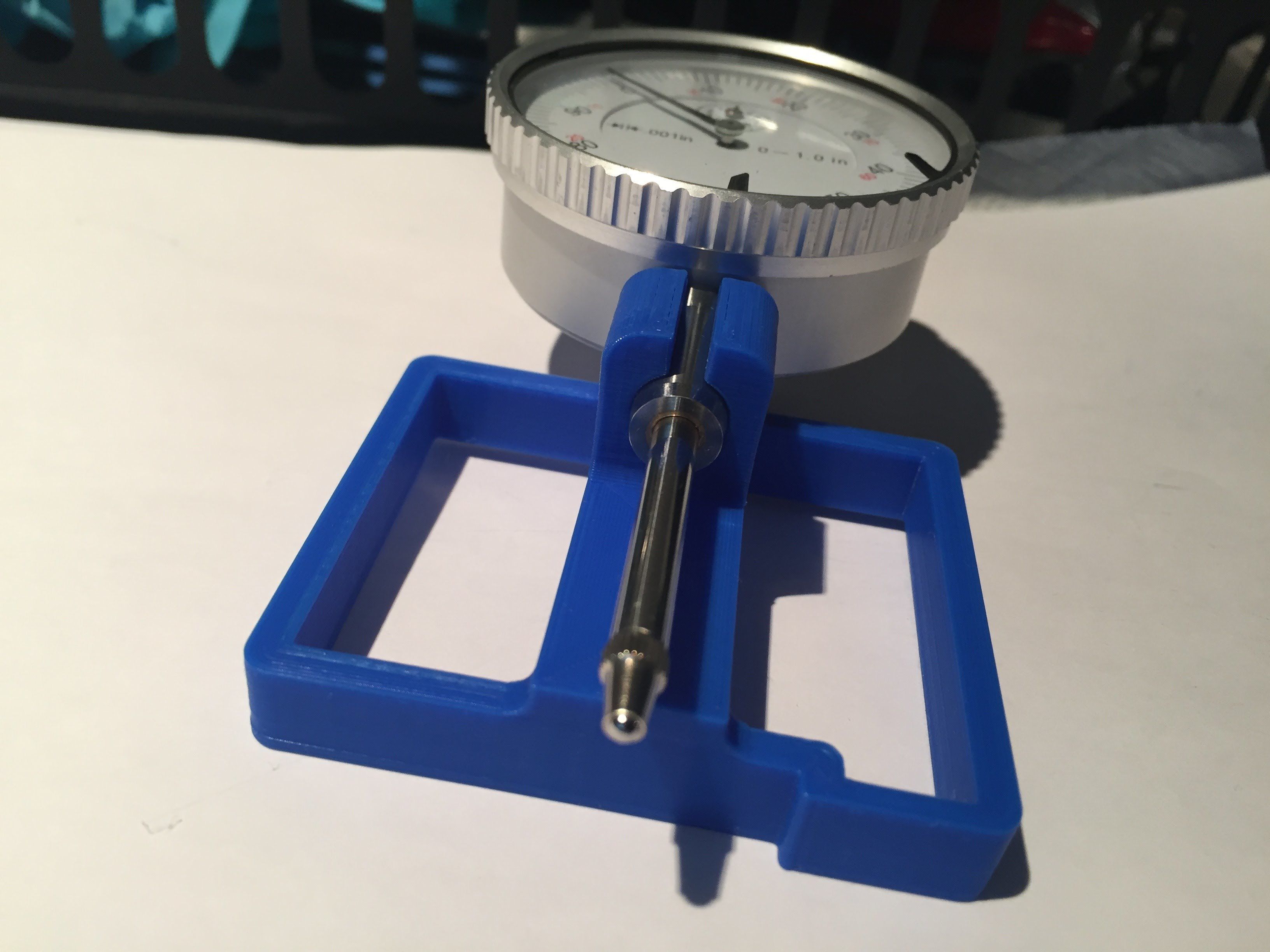 Download free STL file CR10 Dial Indicator Mount • Design to 3D print